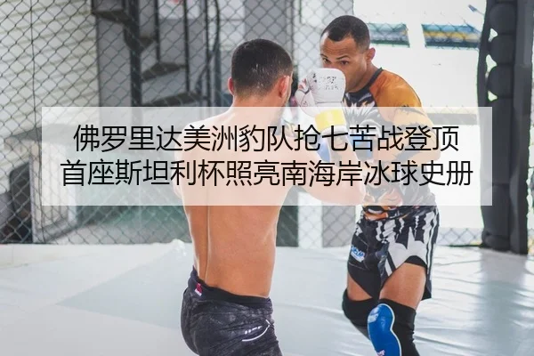 佛罗里达美洲豹队抢七苦战登顶 首座斯坦利杯照亮南海岸冰球史册